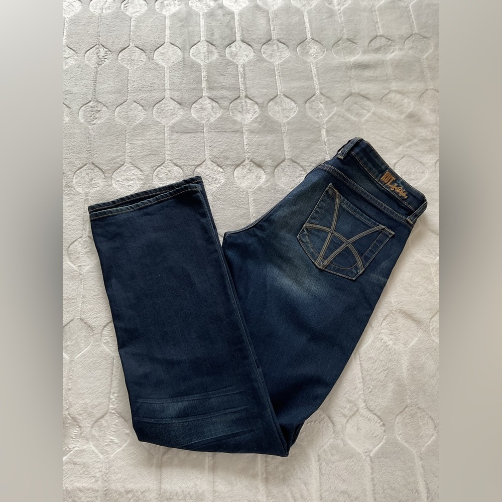 Kut from the Kloth Farrah Bootcut Jeans Women’s Size 6 Dark Wash Stretch - Picture 7 of 14